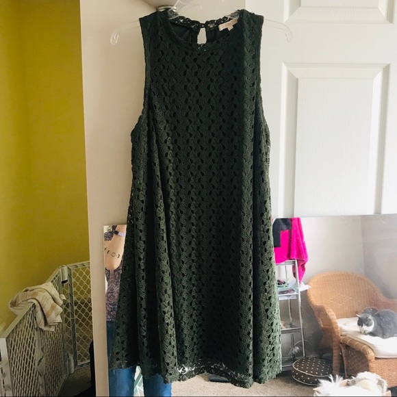 Dresses & Skirts - Woven Lace Look Swing Dress